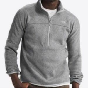 The North Face Men’s XL Light Gray Half-Zip Pullover